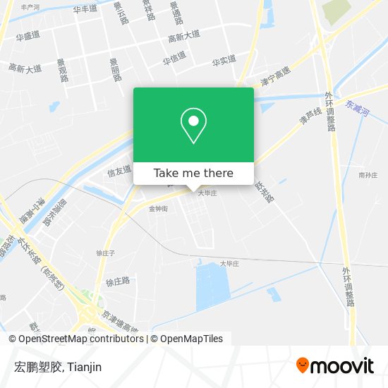宏鹏塑胶 map