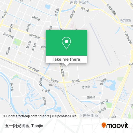 五一阳光御园 map