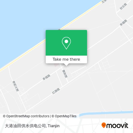 大港油田供水供电公司 map