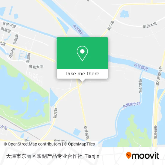 天津市东丽区农副产品专业合作社 map