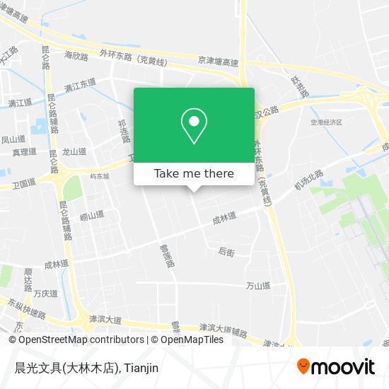 晨光文具(大林木店) map