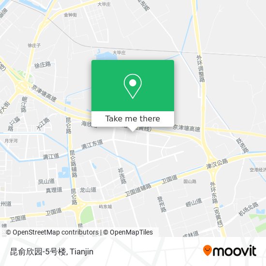 昆俞欣园-5号楼 map
