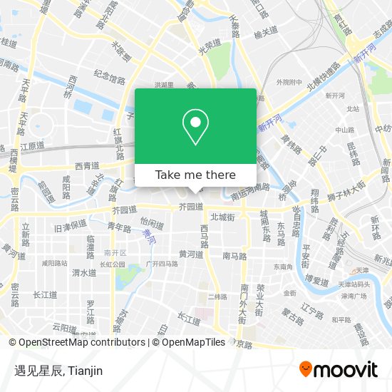 遇见星辰 map