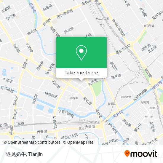 遇见奶牛 map