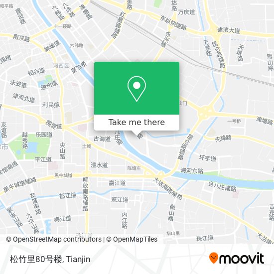 松竹里80号楼 map