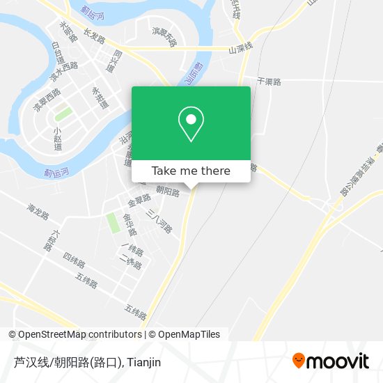 芦汉线/朝阳路(路口) map