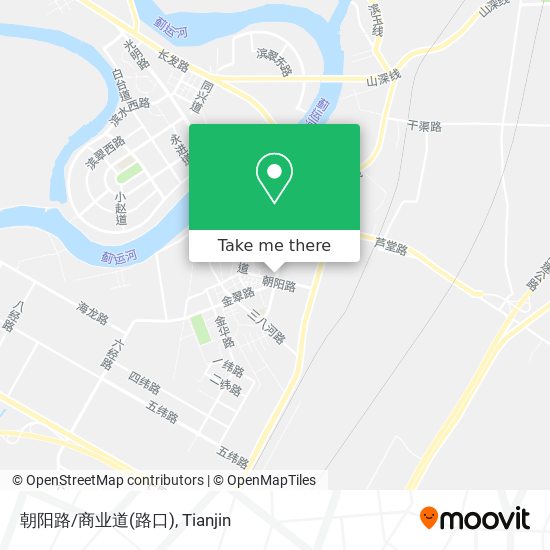 朝阳路/商业道(路口) map