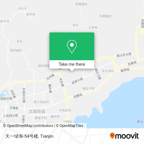 天一绿海-54号楼 map