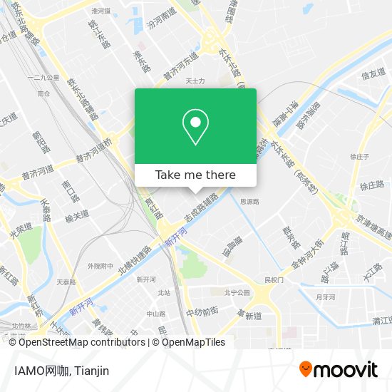 IAMO网咖 map