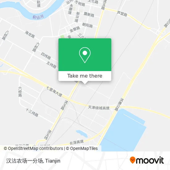 汉沽农场一分场 map