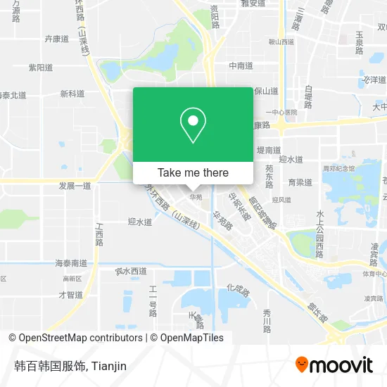 韩百韩国服饰 map