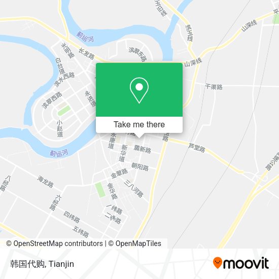 韩国代购 map