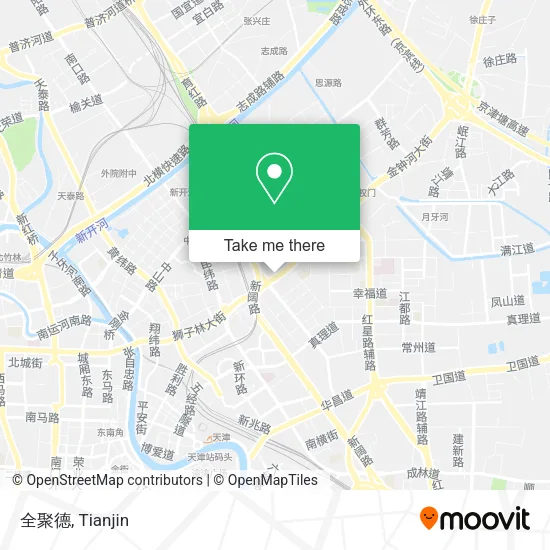 全聚德 map
