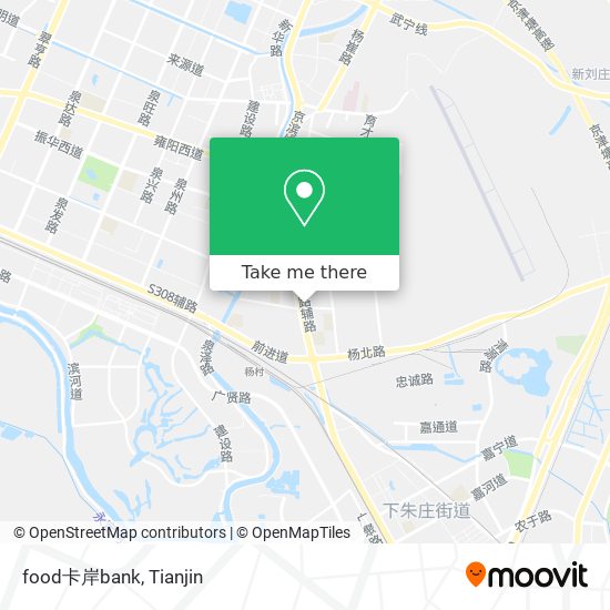 food卡岸bank map