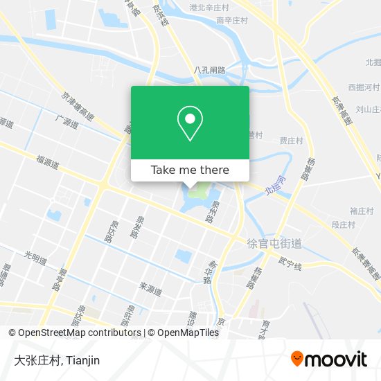 大张庄村 map