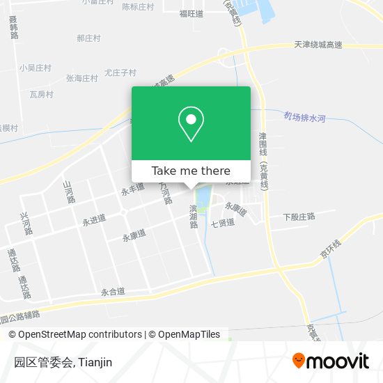 园区管委会 map