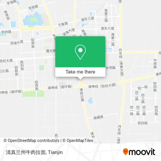 清真兰州牛肉拉面 map