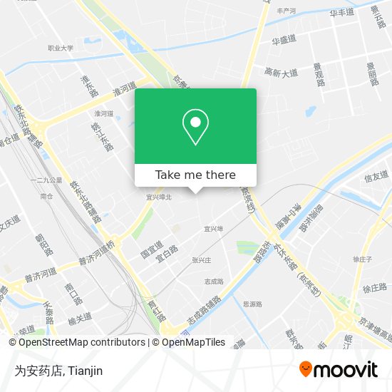 为安药店 map