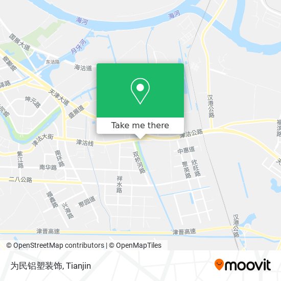 为民铝塑装饰 map
