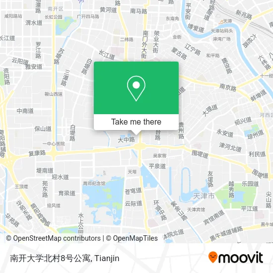 南开大学北村8号公寓 map