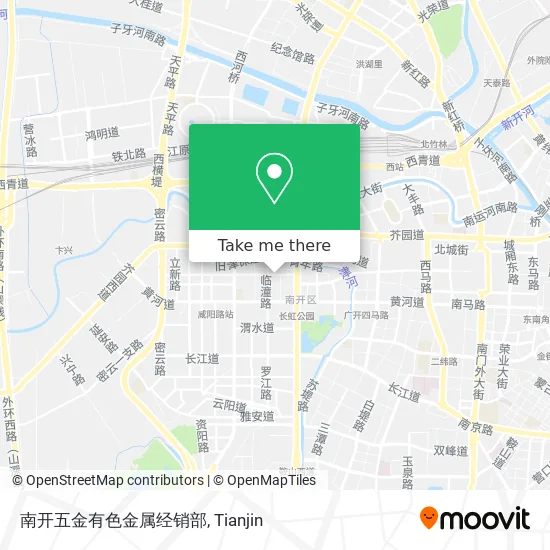 南开五金有色金属经销部 map