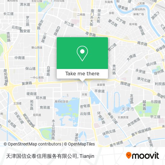 天津国信众泰信用服务有限公司 map