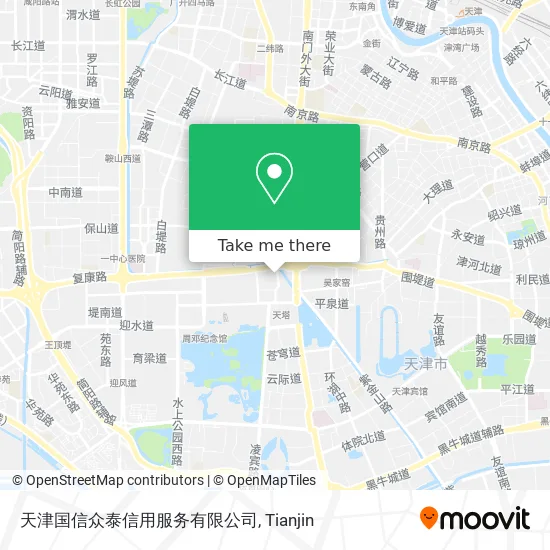 天津国信众泰信用服务有限公司 map