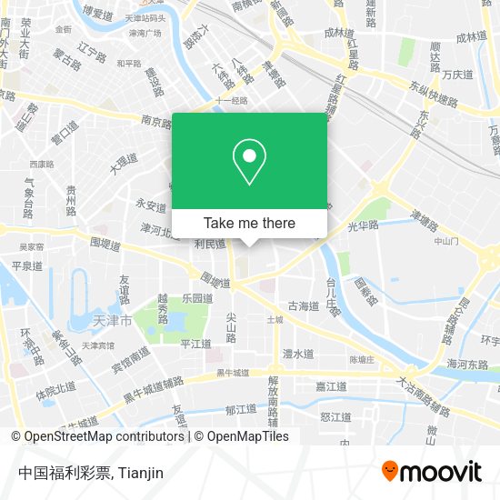 中国福利彩票 map