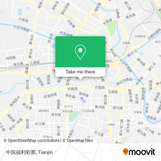 中国福利彩票 map