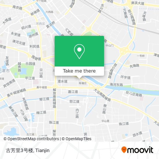 古芳里3号楼 map