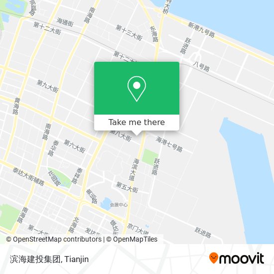 滨海建投集团 map