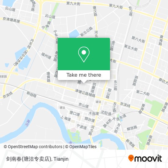 剑南春(塘沽专卖店) map
