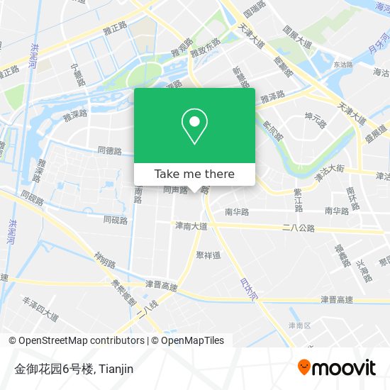 金御花园6号楼 map