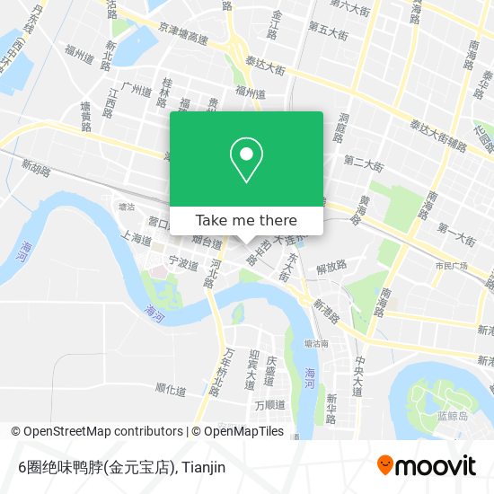 6圈绝味鸭脖(金元宝店) map