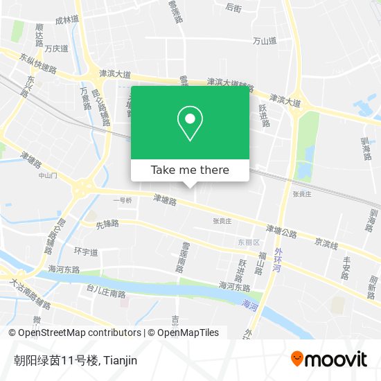 朝阳绿茵11号楼 map