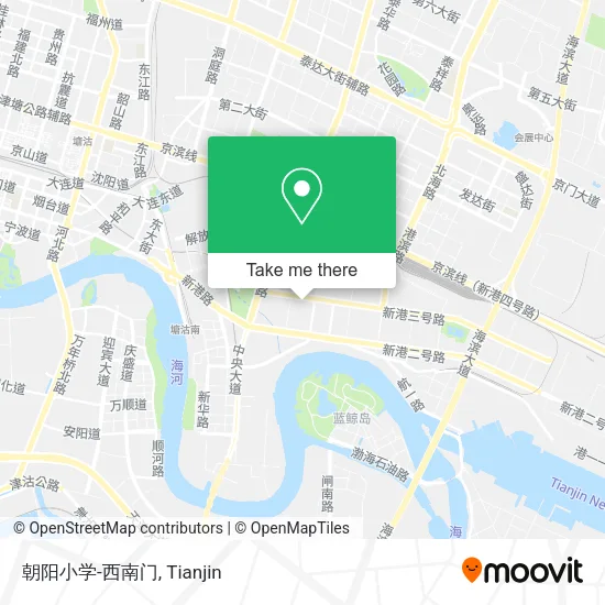 朝阳小学-西南门 map