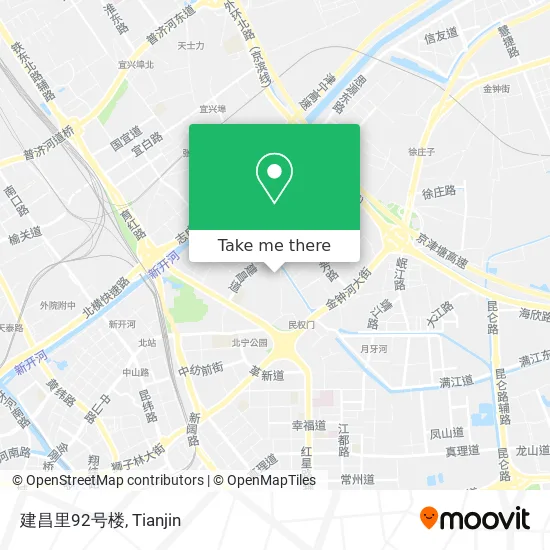 建昌里92号楼 map