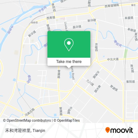 禾和湾迎祥里 map