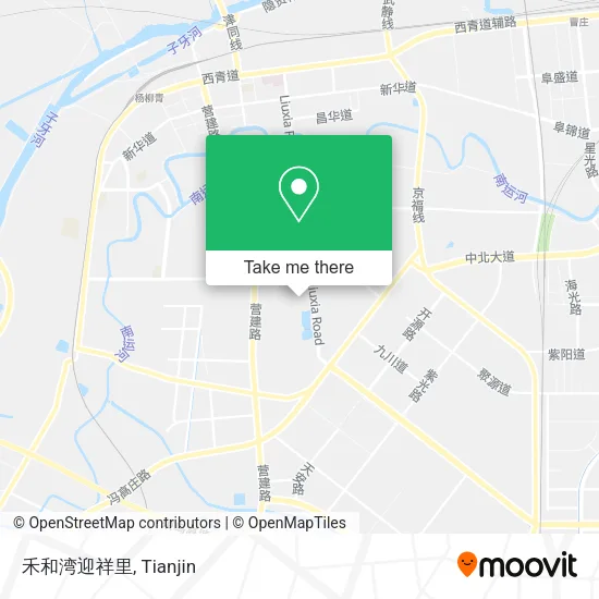 禾和湾迎祥里 map