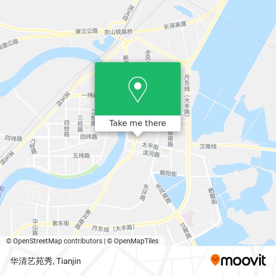 华清艺苑秀 map