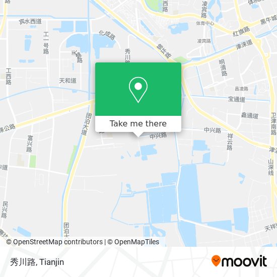 秀川路 map