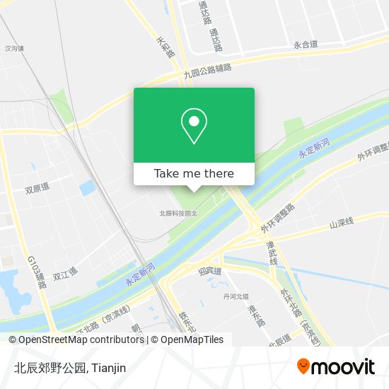 北辰郊野公园 map