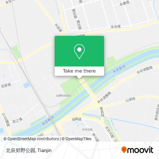 北辰郊野公园 map