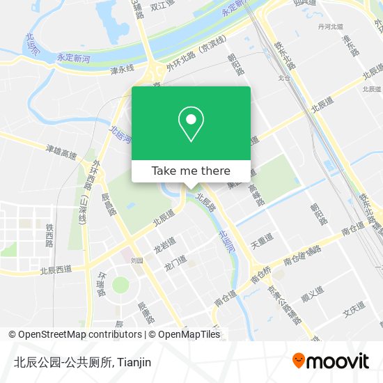 北辰公园-公共厕所 map