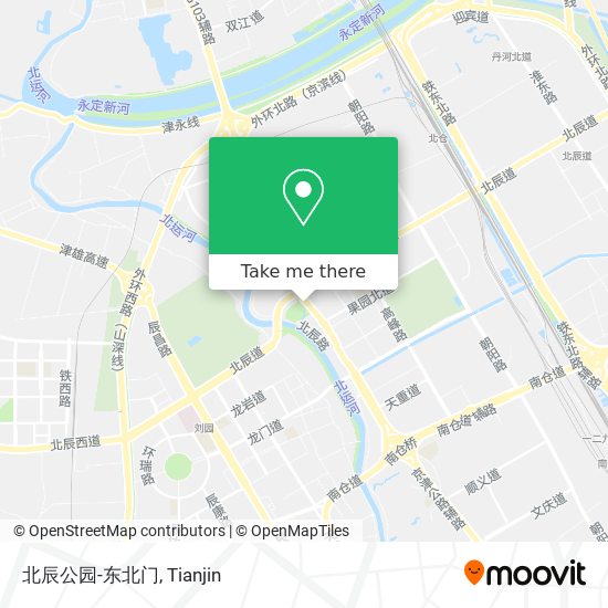 北辰公园-东北门 map
