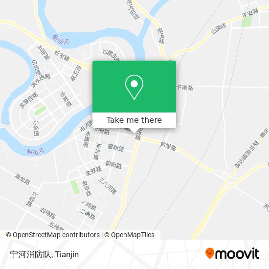 宁河消防队 map