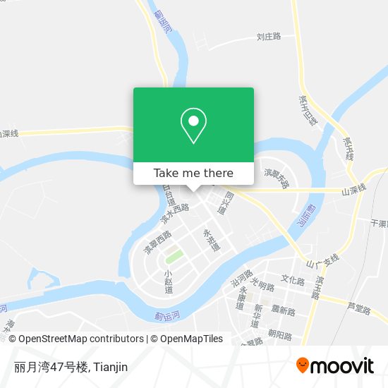 丽月湾47号楼 map