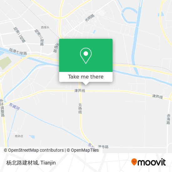 杨北路建材城 map