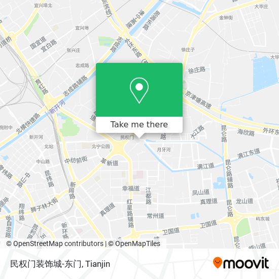 民权门装饰城-东门 map