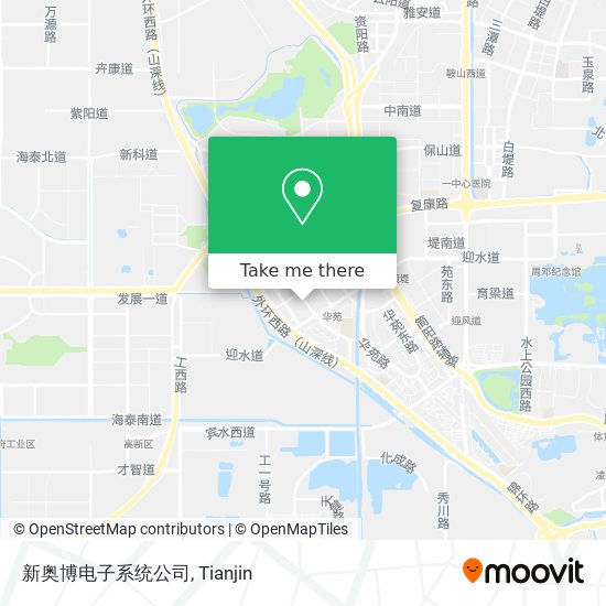 新奥博电子系统公司 map